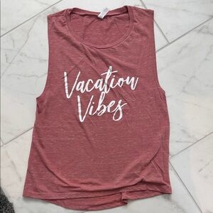 Bella Canvas Women's Muscle Tee - Dusty Rose